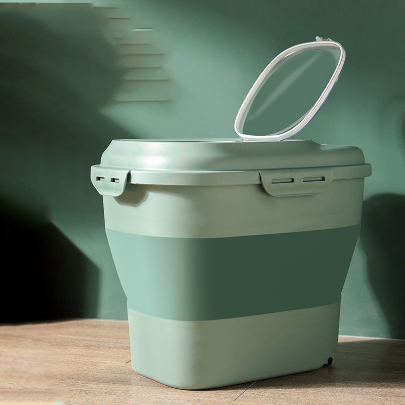 Food Large Capacity Moistureproof Storage Bucket For Cats & Dogs