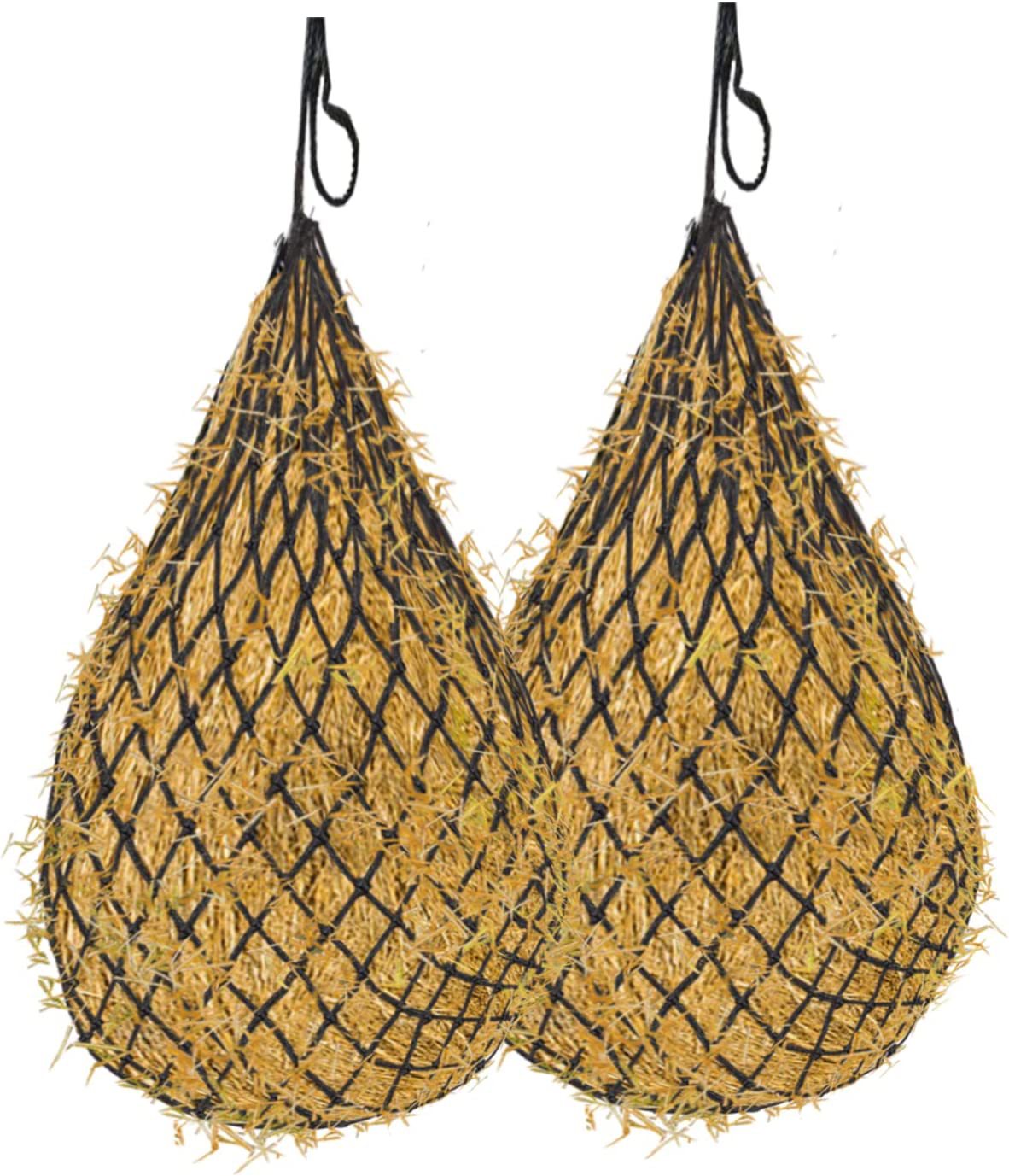 Horse Hay Feed Net Bag Hay Bags Forage Net Pocket