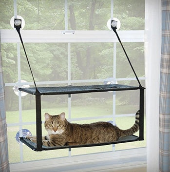 Cat bed hammock removable and washable super suction cup