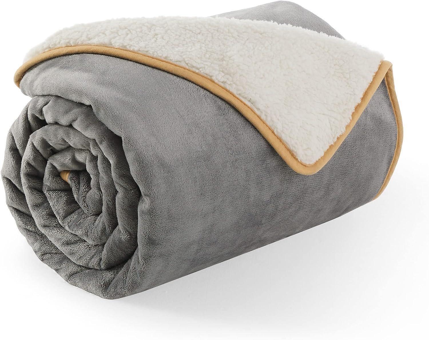 Pet Waterproof Flannel Sherpa Thickened Blanket