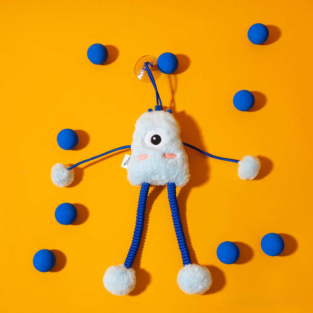 Pet Plush Telescopic Elastic Plush Funny Toy