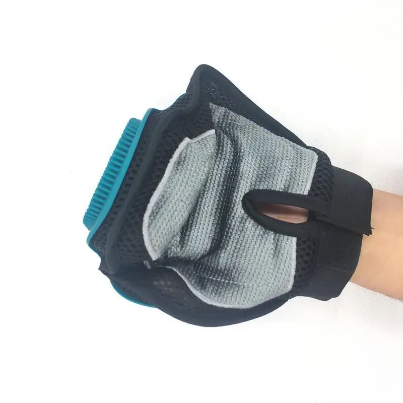 Horse Massage Silicone Scrubber Gloves