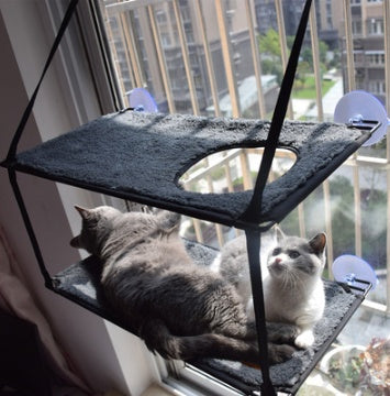 Cat bed hammock removable and washable super suction cup