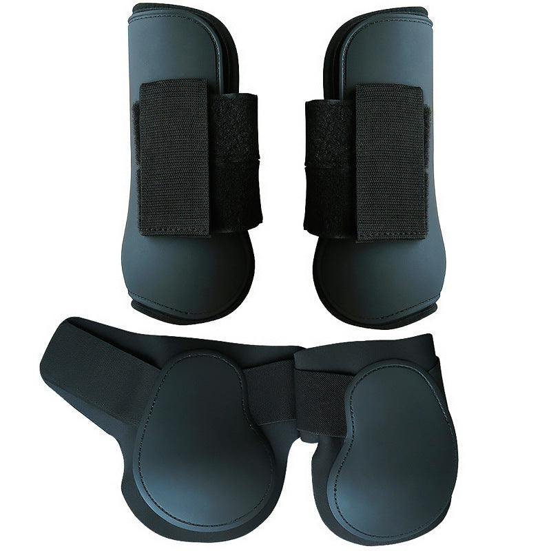 Jumping Obstacle Horse Leggings PU Shell Leg Protector