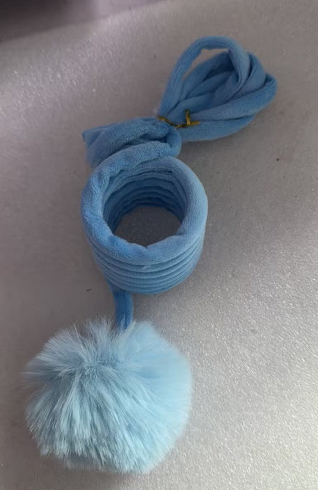 Cat Toy Self-Hi Sucker Spring Rabbit Hair Toys