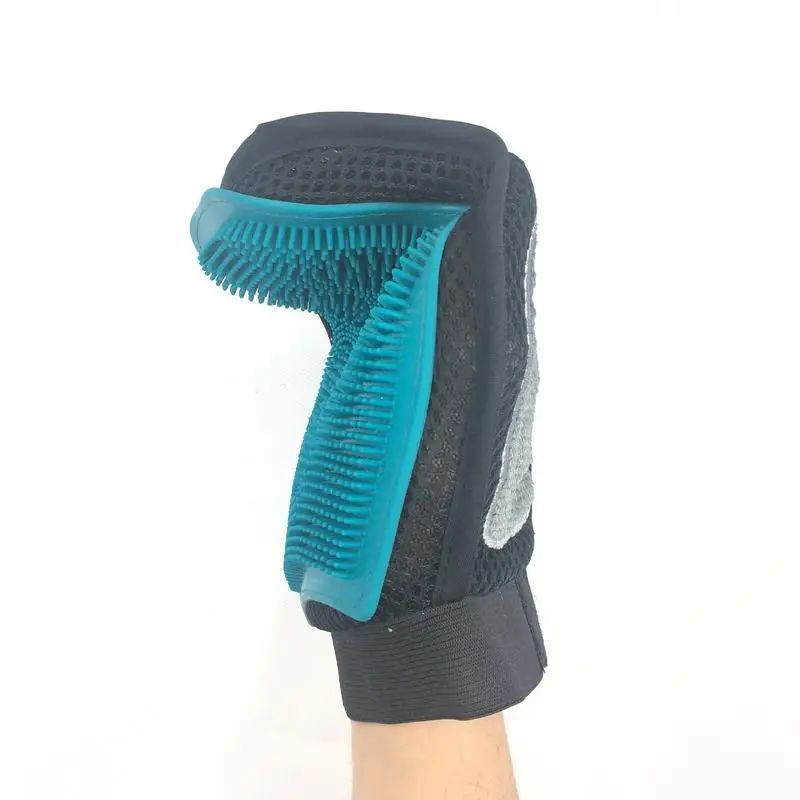 Horse Massage Silicone Scrubber Gloves
