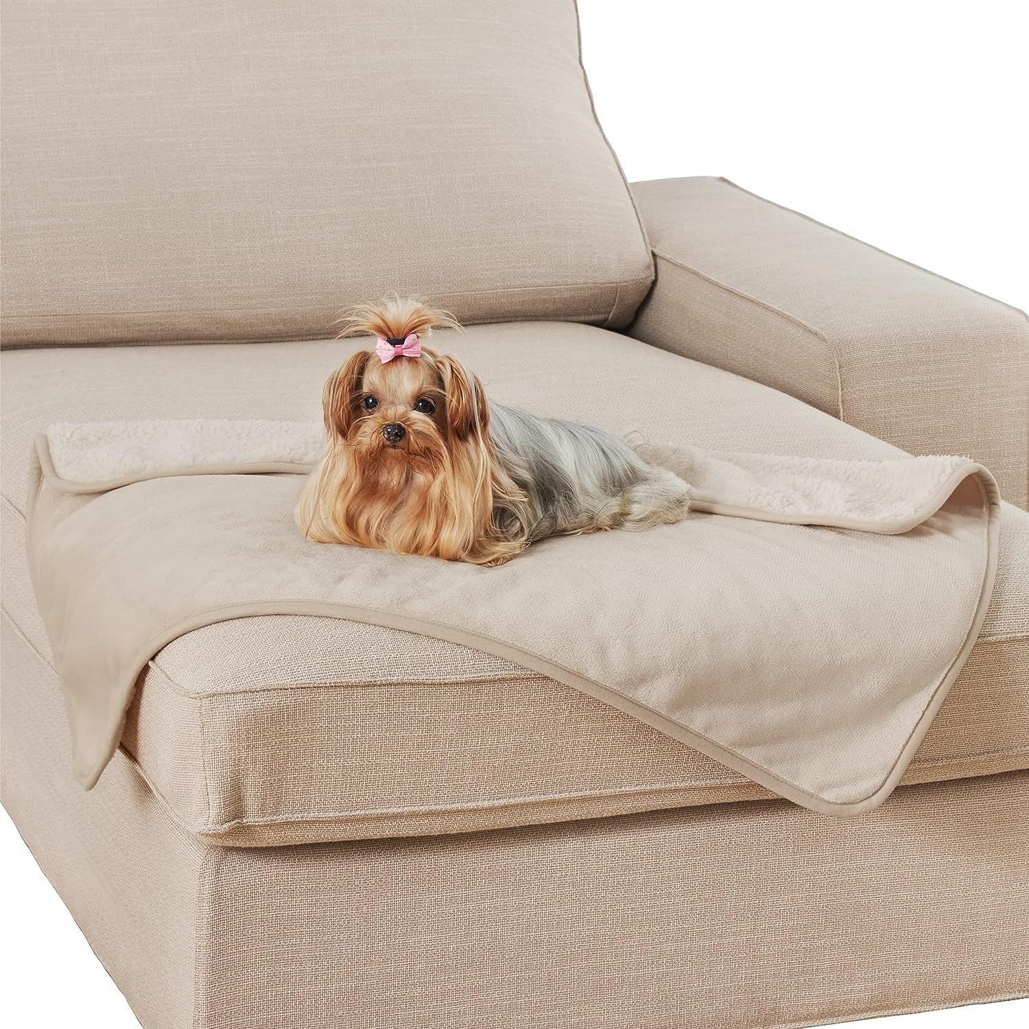 Pet Waterproof Flannel Sherpa Thickened Blanket
