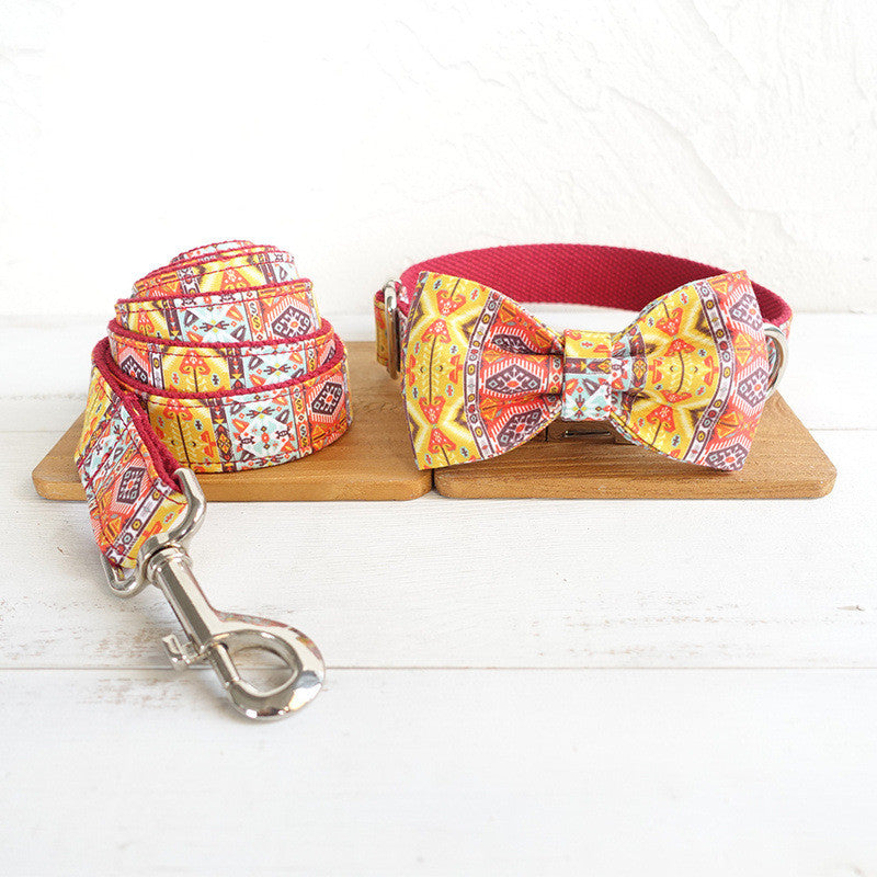 Dog ring drawstring leash suit
