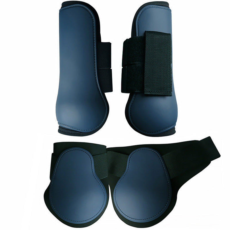Jumping Obstacle Horse Leggings PU Shell Leg Protector