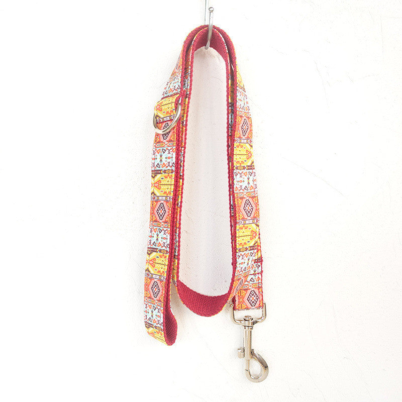 Dog ring drawstring leash suit